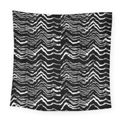 Dark Abstract Pattern Square Tapestry (large) by dflcprints
