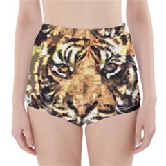 Tiger 1340039 High-waisted Bikini Bottoms by 1iconexpressions