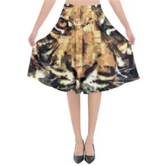 Tiger 1340039 Flared Midi Skirt by 1iconexpressions