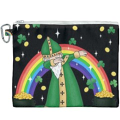  St  Patrick  Dabbing Canvas Cosmetic Bag (xxxl) by Valentinaart