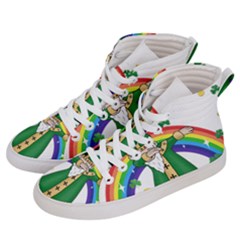  St  Patrick  Dabbing Men s Hi-top Skate Sneakers by Valentinaart