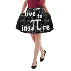 Pi Day A-line Pocket Skirt by Valentinaart