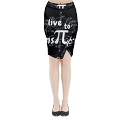 Pi Day Midi Wrap Pencil Skirt by Valentinaart