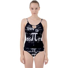 Pi Day Cut Out Top Tankini Set by Valentinaart