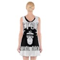 Stop Animal Abuse - Chimpanzee  V-Neck Sleeveless Skater Dress View2