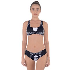 Stop Animal Abuse - Chimpanzee  Criss Cross Bikini Set by Valentinaart