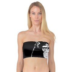 Stop Animal Abuse - Chimpanzee  Bandeau Top by Valentinaart