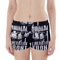 Animal Liberation Front - Chimpanzee  Boyleg Bikini Wrap Bottoms by Valentinaart