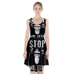 Stop Animal Testing - Chimpanzee  Racerback Midi Dress by Valentinaart