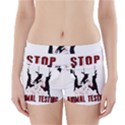 Stop Animal Testing - Rabbits  Boyleg Bikini Wrap Bottoms View1