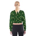 St Patricks day pattern Cropped Sweatshirt View2