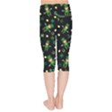 St Patricks day pattern Kids  Capri Leggings  View2