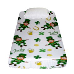 St Patricks Day Pattern Fitted Sheet (single Size)