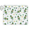 St Patricks day pattern Canvas Cosmetic Bag (XXL) View1