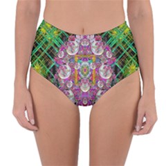 The Most Beautiful Planet Is Earth On The Sky Reversible High-waist Bikini Bottoms by pepitasart