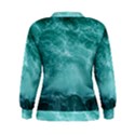 Green Ocean Splash Women s Sweatshirt View2