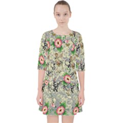 Angel Floral Pocket Dress