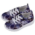 Rose Bushes Blue Kids  Lightweight Sports Shoes View2