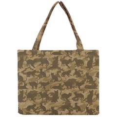 Operation Desert Cat Camouflage Catmouflage Mini Tote Bag by PodArtist