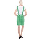  White Shamrocks On Green St. Patrick s Day Ireland Braces Suspender Skirt View2