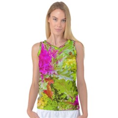 Colored Plants Photo Women s Basketball Tank Top by dflcprints