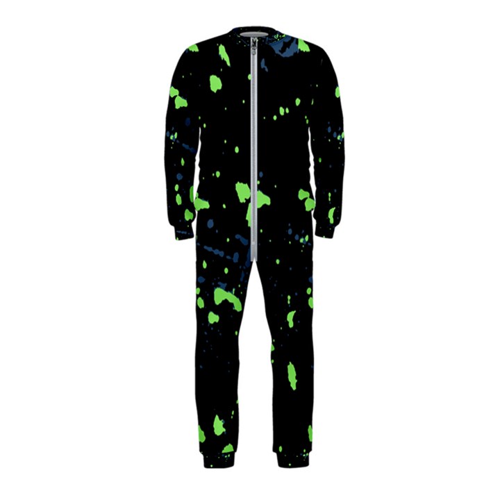 Dark Splatter Abstract OnePiece Jumpsuit (Kids)