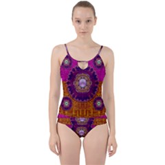 Viva Summer Time In Fauna Cut Out Top Tankini Set by pepitasart