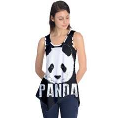 Panda  Sleeveless Tunic by Valentinaart