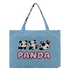 Panda  Medium Tote Bag by Valentinaart