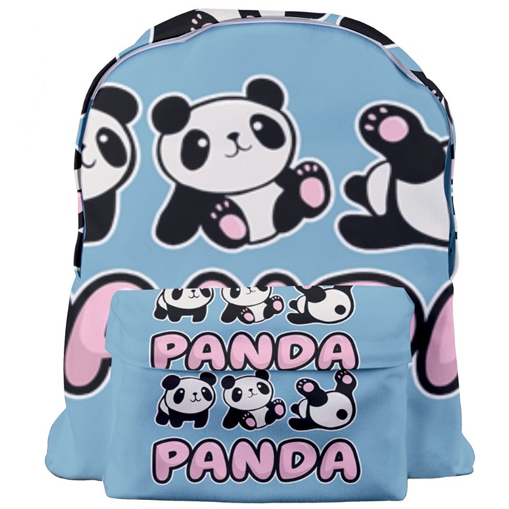 Panda  Giant Full Print Backpack