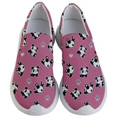 Panda Pattern Women s Lightweight Slip Ons by Valentinaart