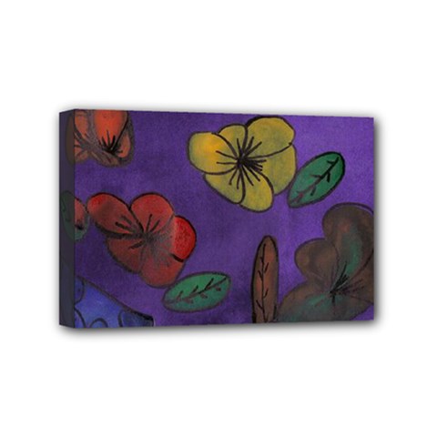 Flowers Mini Canvas 6  X 4 