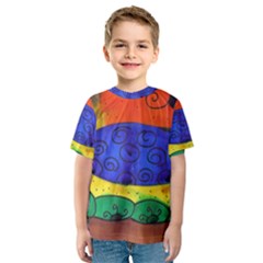 Face Kids  Sport Mesh Tee