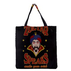 Zoltar Speaks Grocery Tote Bag by Valentinaart