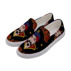 Zoltar Speaks Women s Canvas Slip Ons by Valentinaart