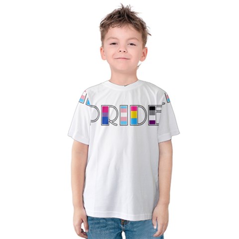 Pride Kids  Cotton Tee by Valentinaart