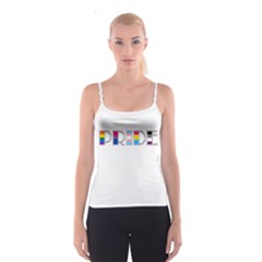 Pride Spaghetti Strap Top by Valentinaart