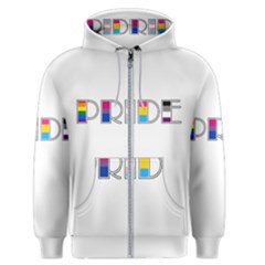 Pride Men s Zipper Hoodie by Valentinaart