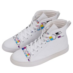 Pride Women s Hi-top Skate Sneakers by Valentinaart