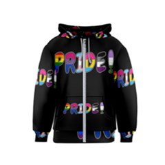 Pride Kids  Zipper Hoodie by Valentinaart