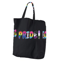 Pride Giant Grocery Zipper Tote