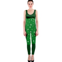 Sparkly Clover One Piece Catsuit