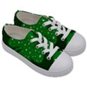 Sparkly Clover Kids  Low Top Canvas Sneakers View3