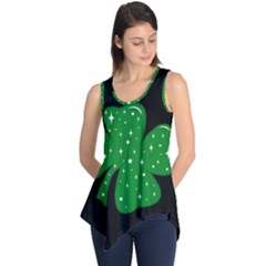 Sparkly Clover Sleeveless Tunic by Valentinaart