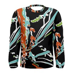 Multicolor Abstract Design Men s Long Sleeve Tee by dflcprints