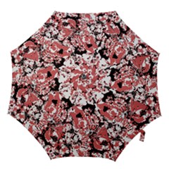 Textured Floral Collage Hook Handle Umbrellas (Small)