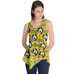 Bikers Out Singing In Spring Time Sleeveless Tunic