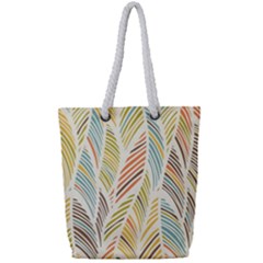 Decorative  Seamless Pattern Full Print Rope Handle Tote (small) by TastefulDesigns