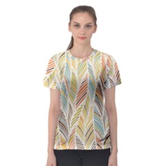 Decorative  Seamless Pattern Women s Sport Mesh Tee