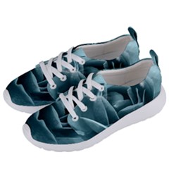 Beautiful Blue Roses With Water Drops Women s Lightweight Sports Shoes by FantasyWorld7